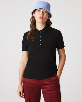 L.12.D Slim Fit Stretch Piqué Polo Shirt Product Image