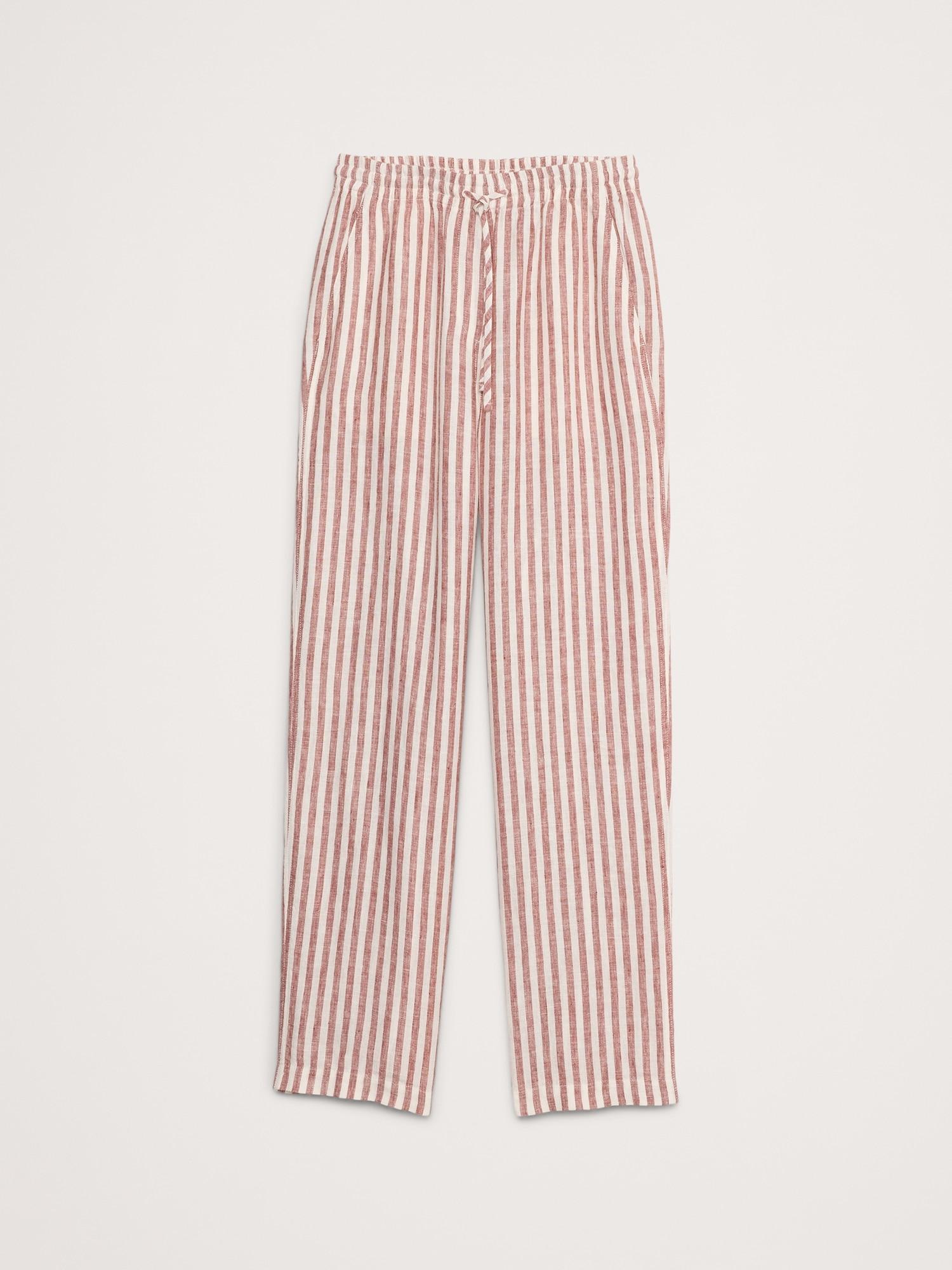 Linen Pull-On Ankle Pant Product Image