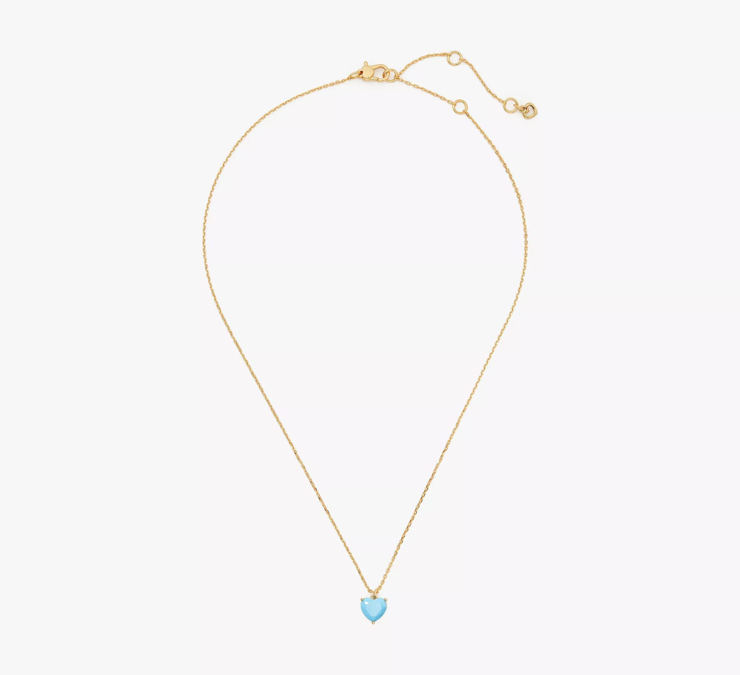 kate spade new york My Love April Birthstone Heart Pendant Necklace, 16-19 Product Image