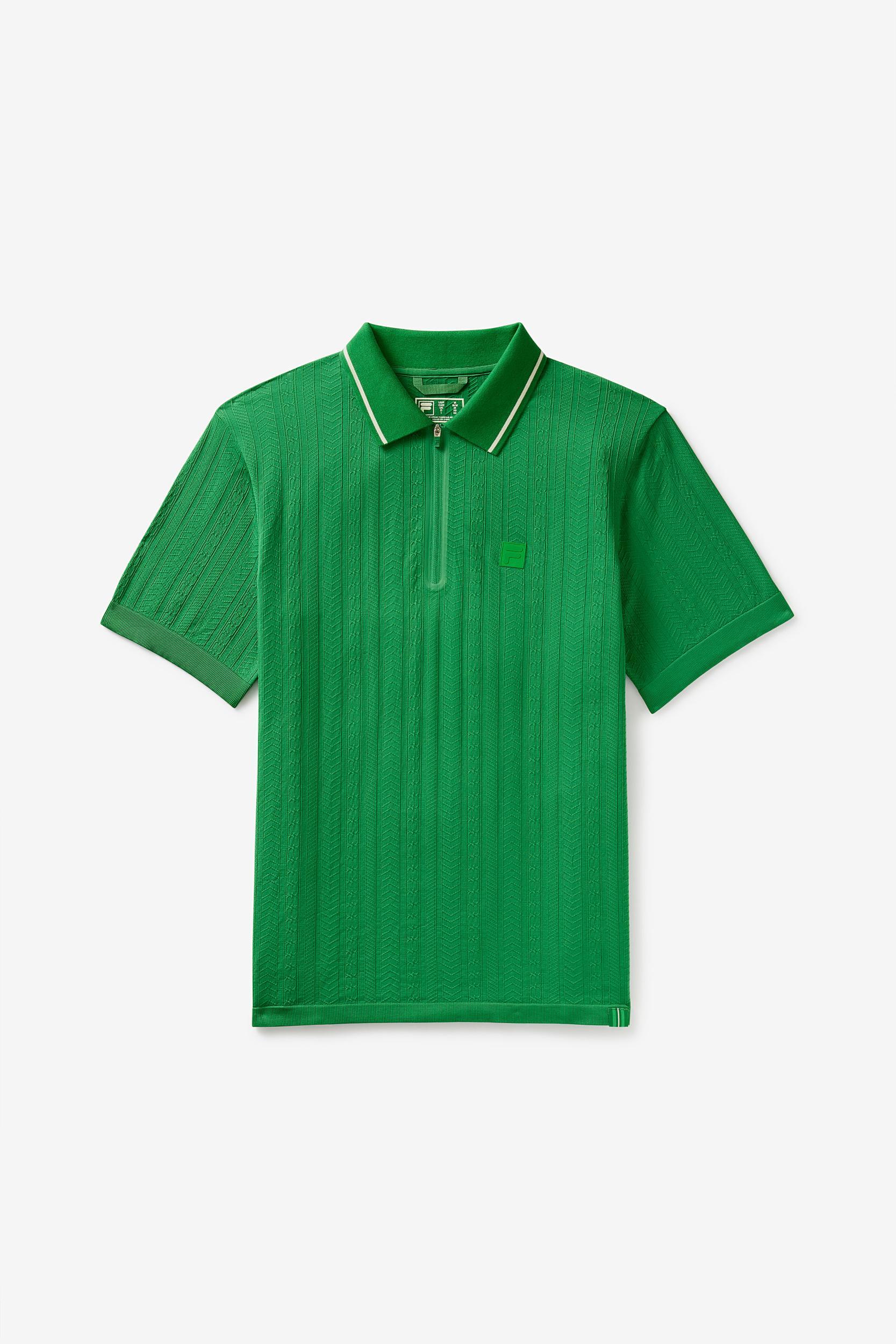 Challenger Cable Zip Polo Product Image