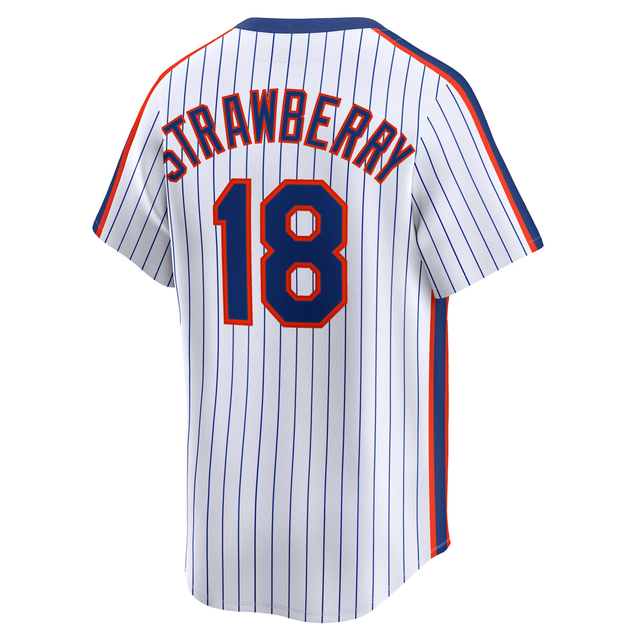 Darryl Strawberry New York Mets Cooperstown Nike Mens Dri-FIT ADV MLB Limited Jersey | CO25NMC1QAS-F9Z Product Image