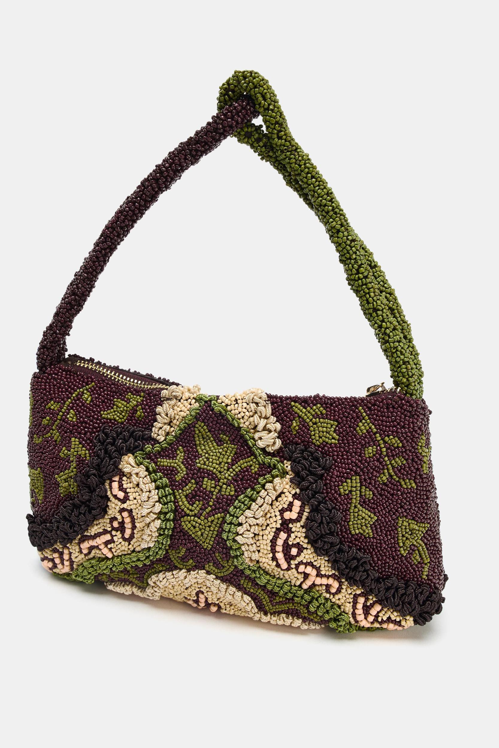 BAG WITH EMBROIDERED DETAILS Product Image