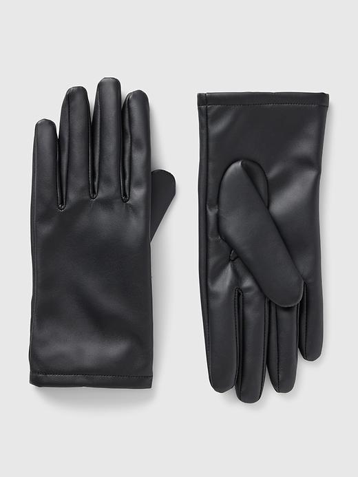 Vegan Leather Gloves Product Image