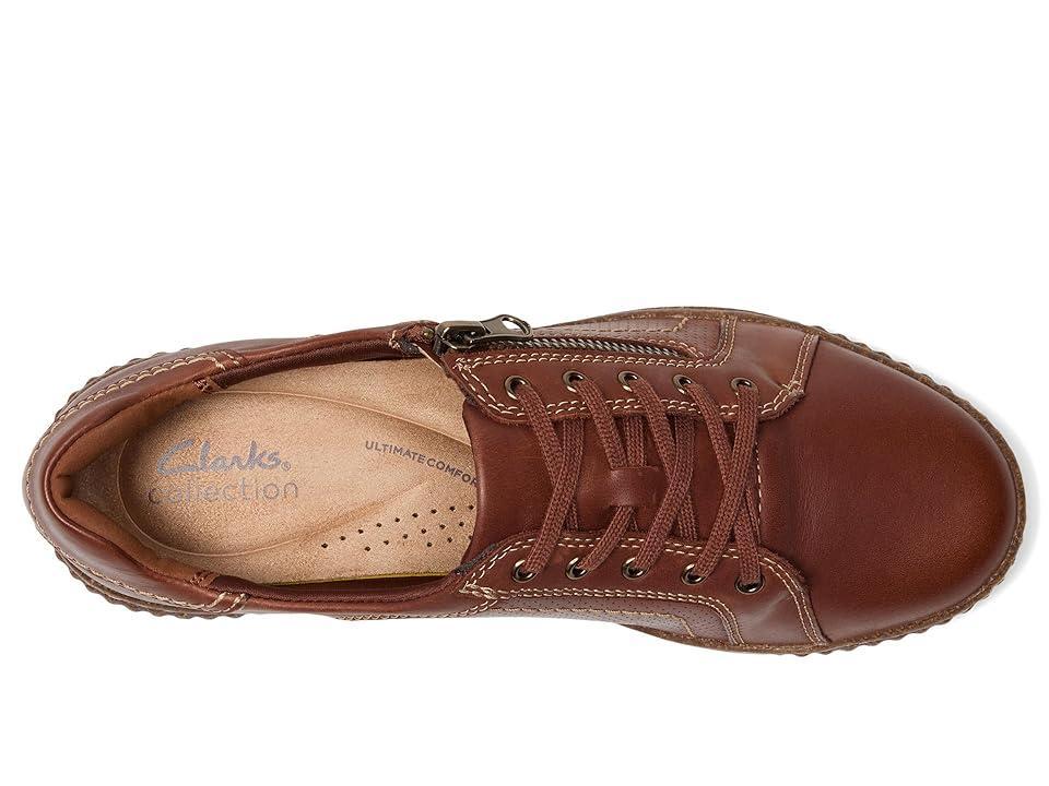 Clarks Caroline Janna Leather) Women's Shoes Product Image