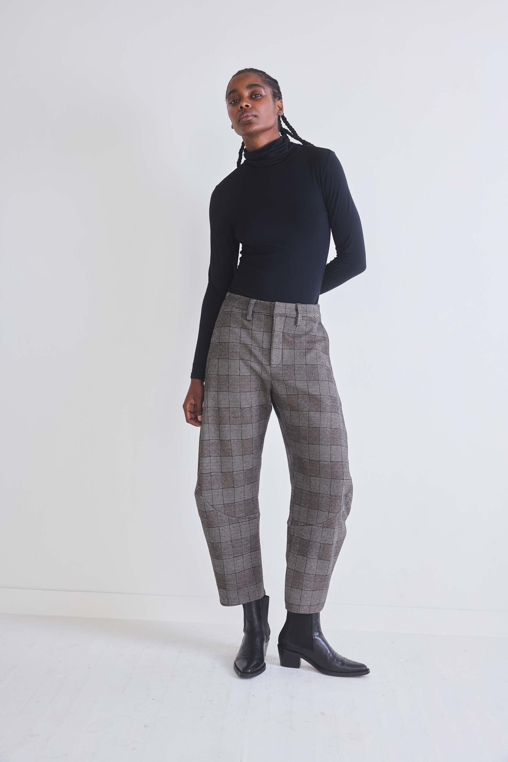 The Plaid Wide-ish Pants Product Image