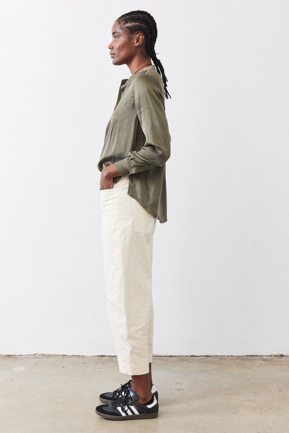 The Slouchy Soft Twill Pants Product Image