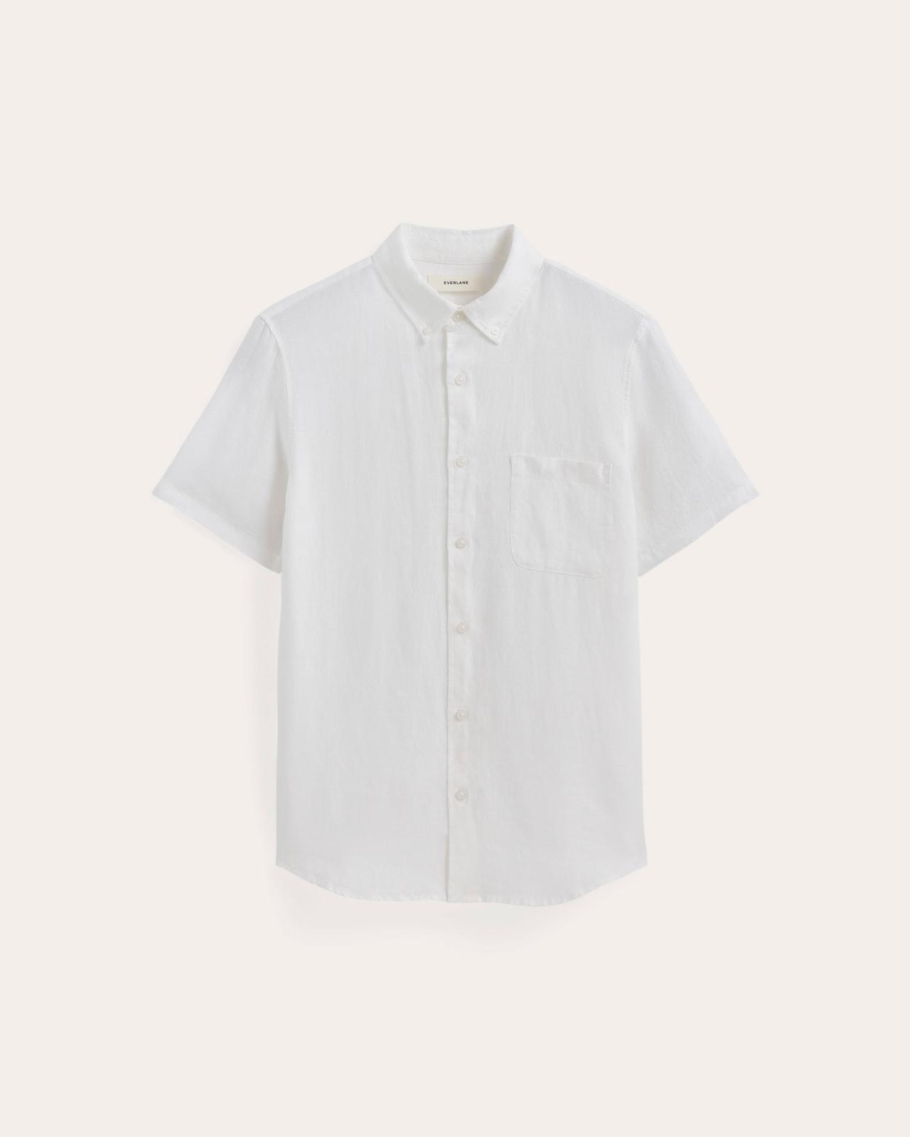 Mens Classic Short-Sleeve Shirt in Linen by Everlane Product Image
