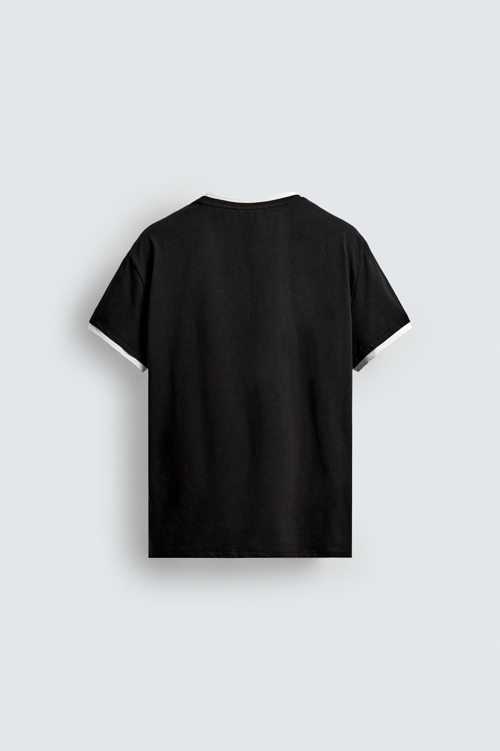 CONTRAST TRIM T-SHIRT Product Image