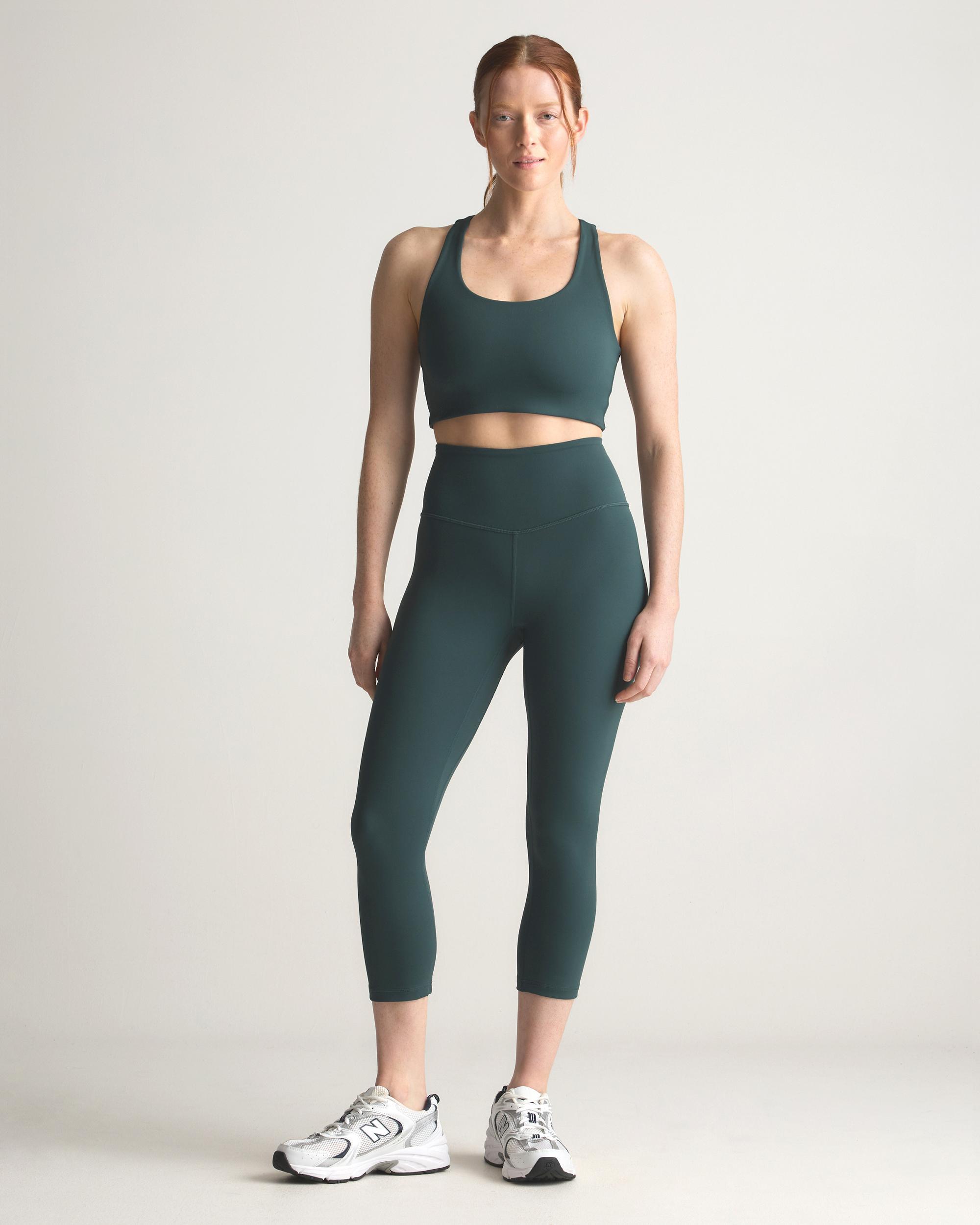 Quince | Women's Ultra-Form High-Rise Capri Size XL, Nylon/Spandex Product Image