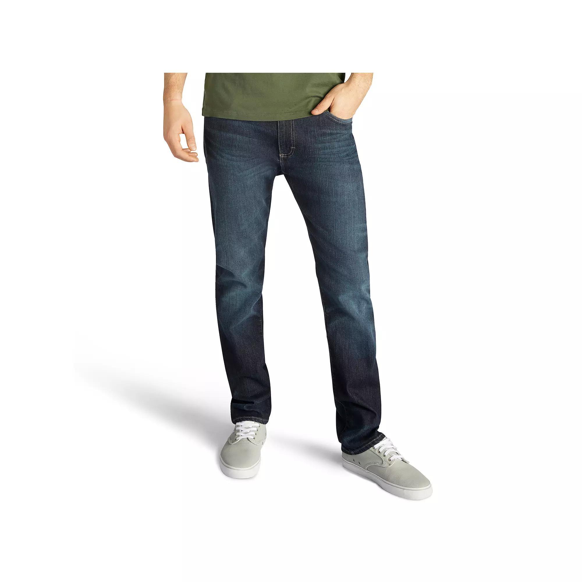 Men's Lee® Extreme Motion Stretch Slim Straight Jeans, Size: 30X30, Trip Product Image