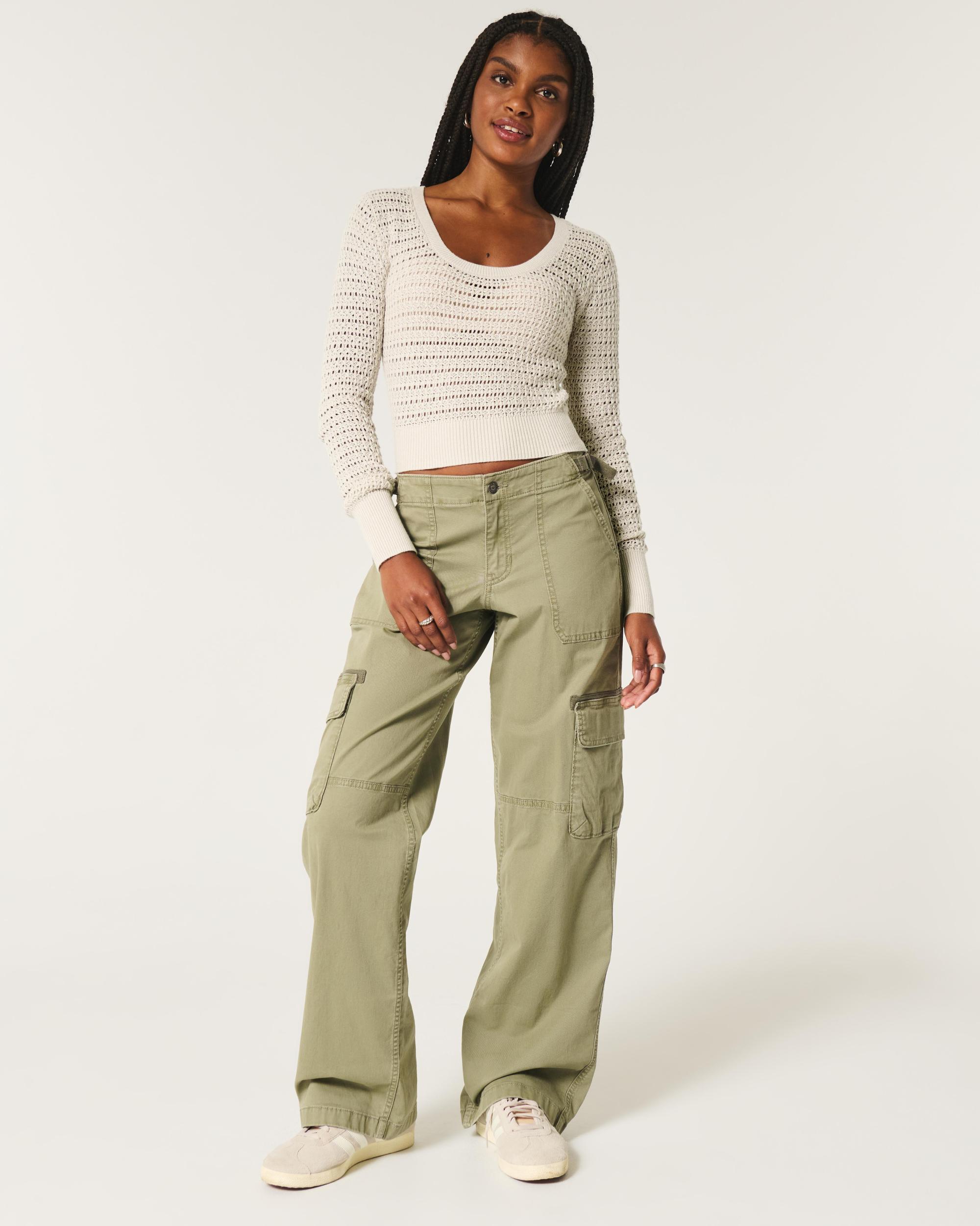 Stitchy Scoop Sweater Product Image