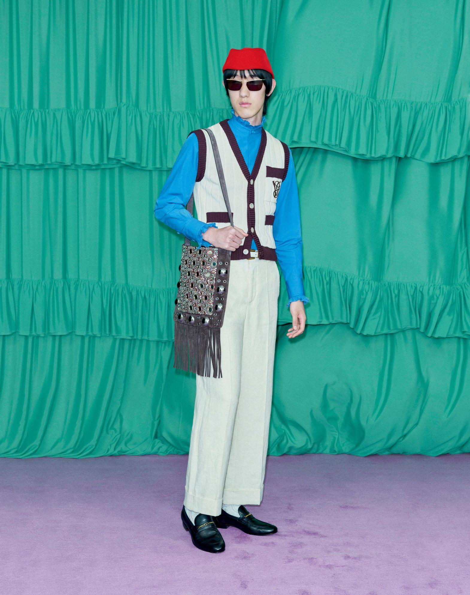 Cuffed Cotton Canvas Pants Product Image