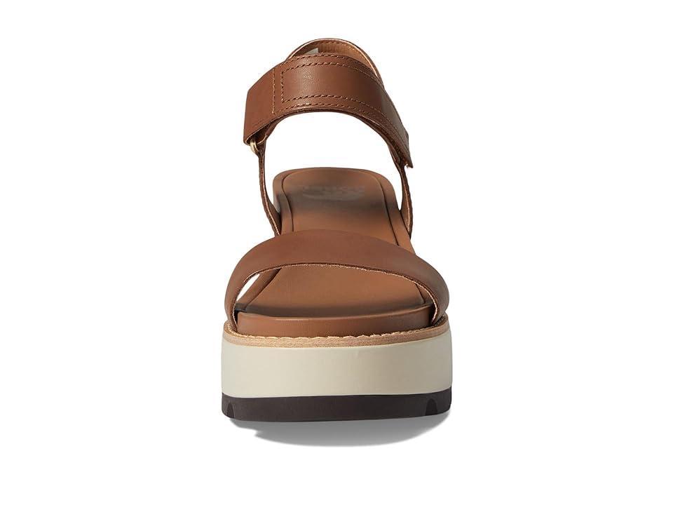 Sorel Womens Joanie Ivy Y Strap Platform Wedge Sandals Product Image