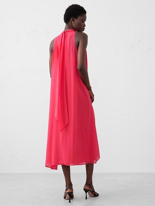 Chiffon Midi Dress Product Image