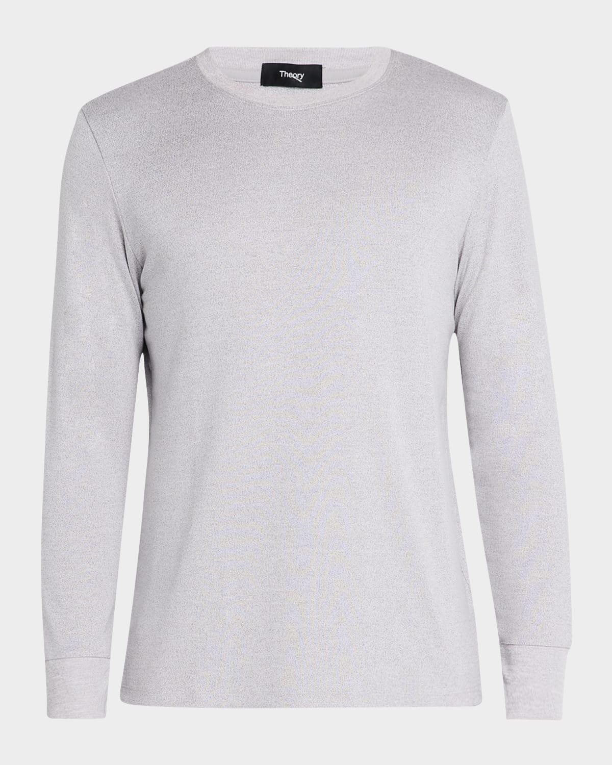 Men's Essential Tee Long Sleeve in Anemone Milano Product Image