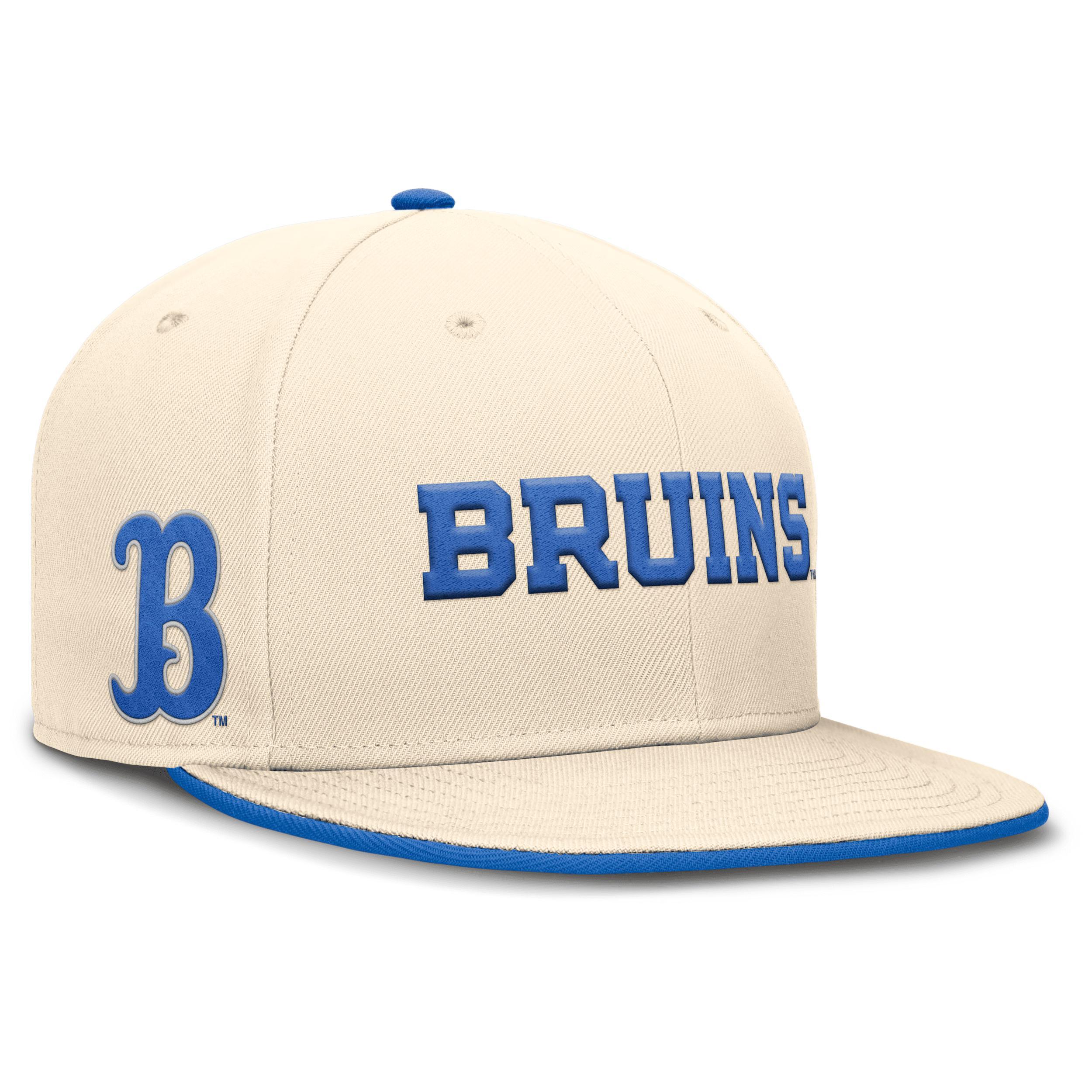 Mens UCLA Bruins Primetime True Jordan Brand Dri-FIT College Fitted Hat | JC110C3HUCL-4EN Product Image