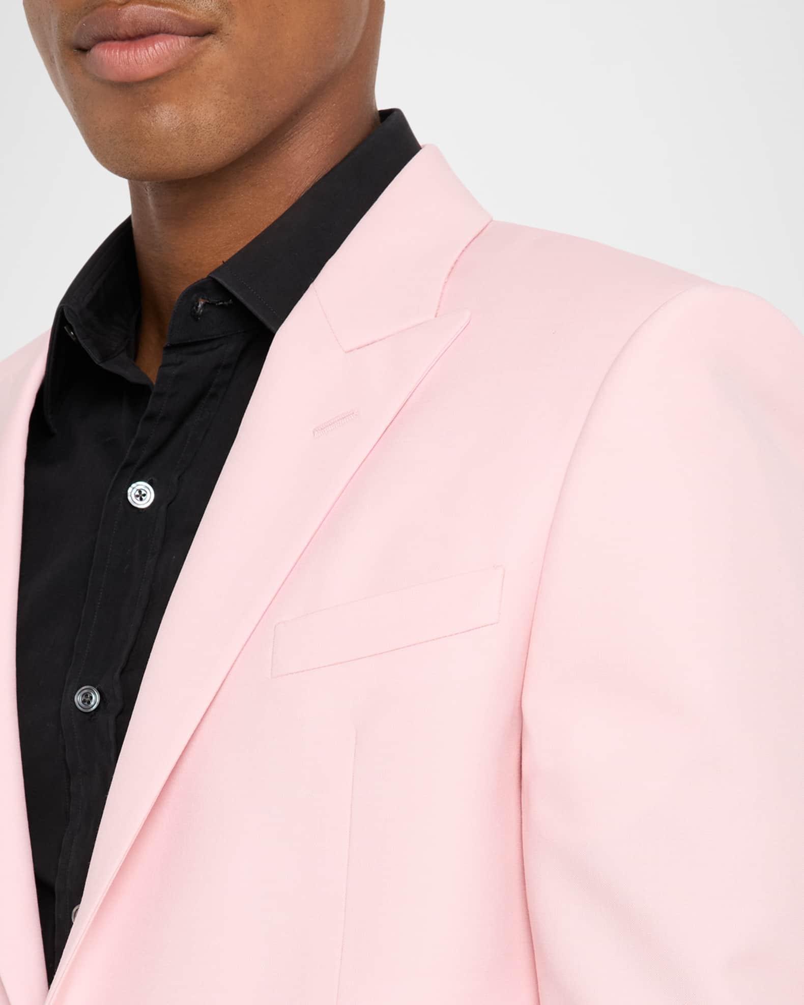 Men's Wool and Mohair Peak-Lapel Tuxedo Jacket Product Image