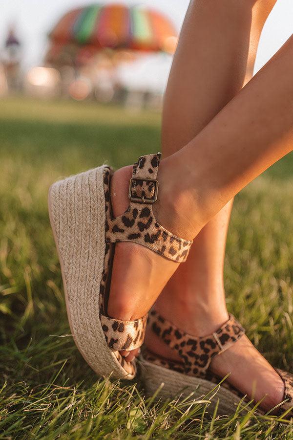 The Marlow Espadrille In Leopard Product Image