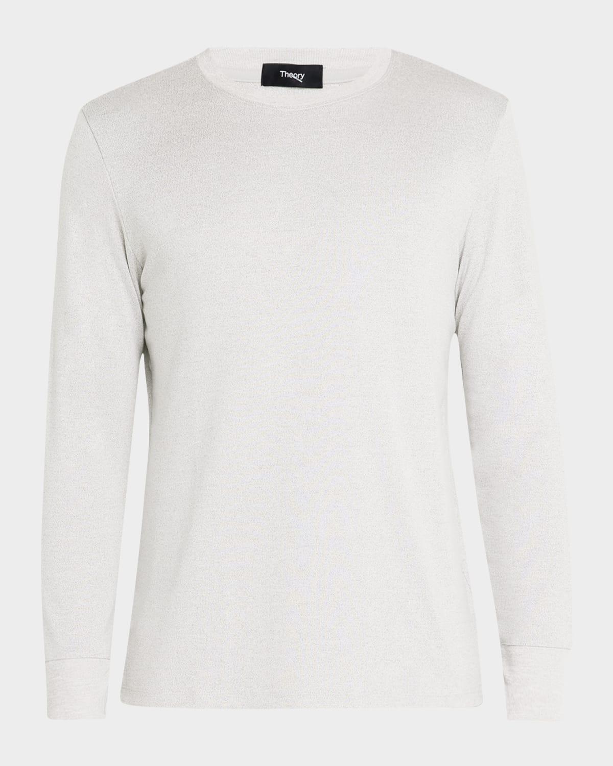 Men's Essential Tee Long Sleeve in Anemone Milano Product Image