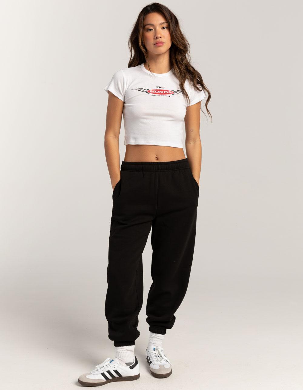 HONDA Womens Baby Tee - OFF WHITE Product Image