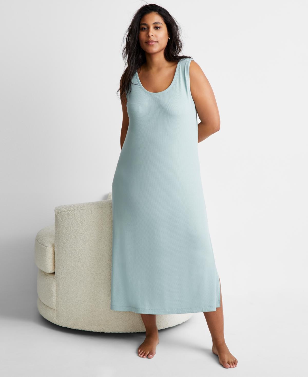 State of Day Womens Ribbed Modal Blend Tank Nightgown Xs-3X, Created for Macys Product Image