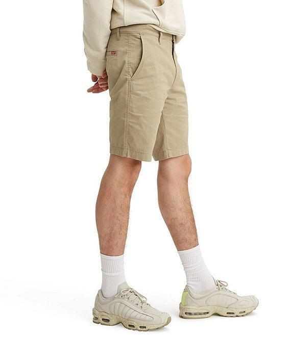 Levi's® Standard Taper Flat-Front 9#double; Inseam Chino Shorts Product Image