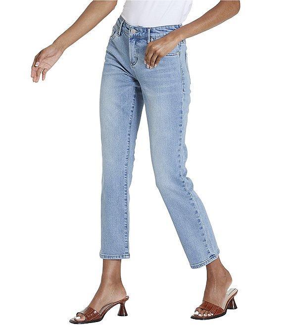 Dear John Blaire High Rise Ankle Slim Straight Jeans Product Image