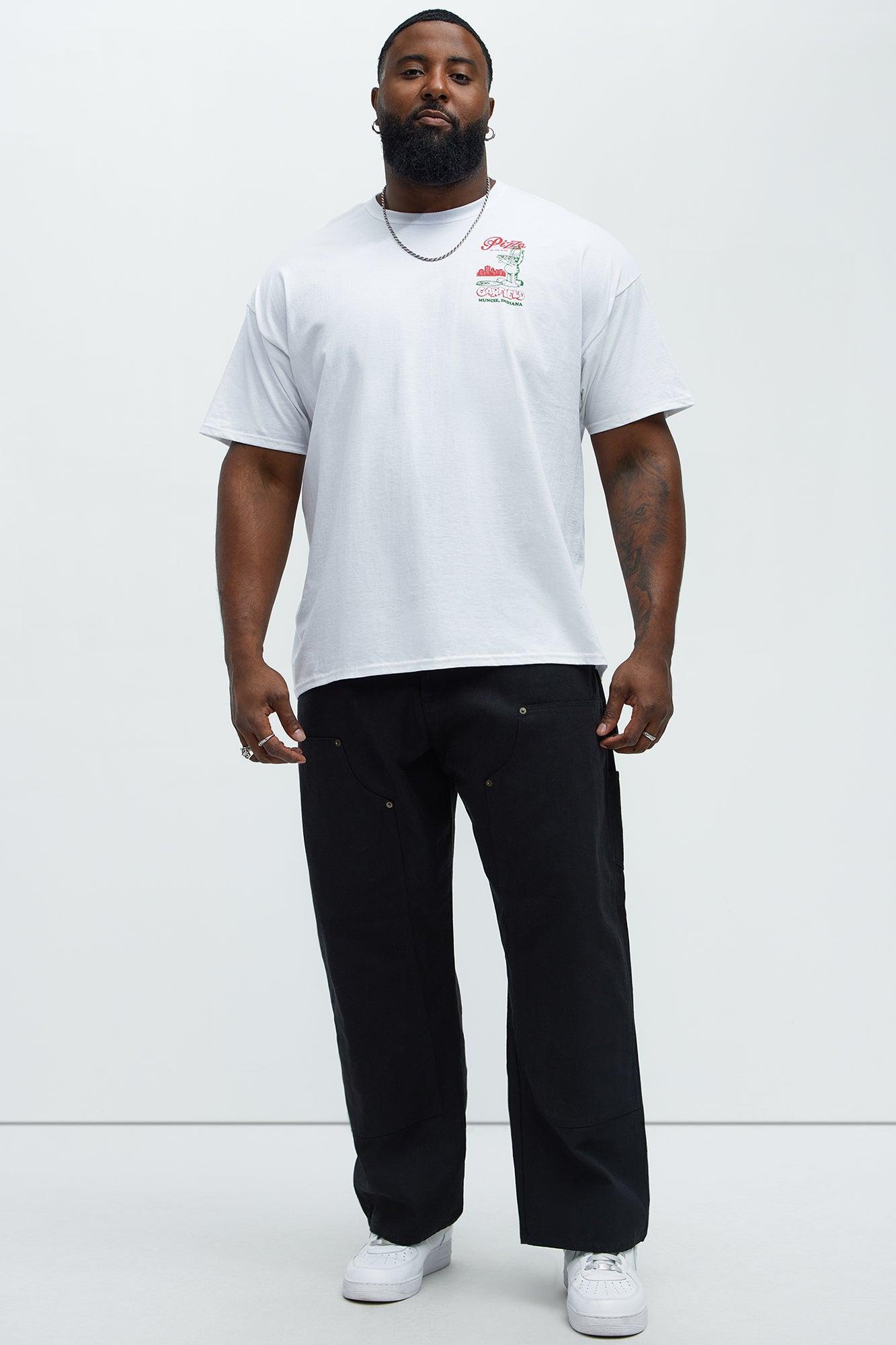 Garfield Pizza Co. Short Sleeve Tee - White Product Image