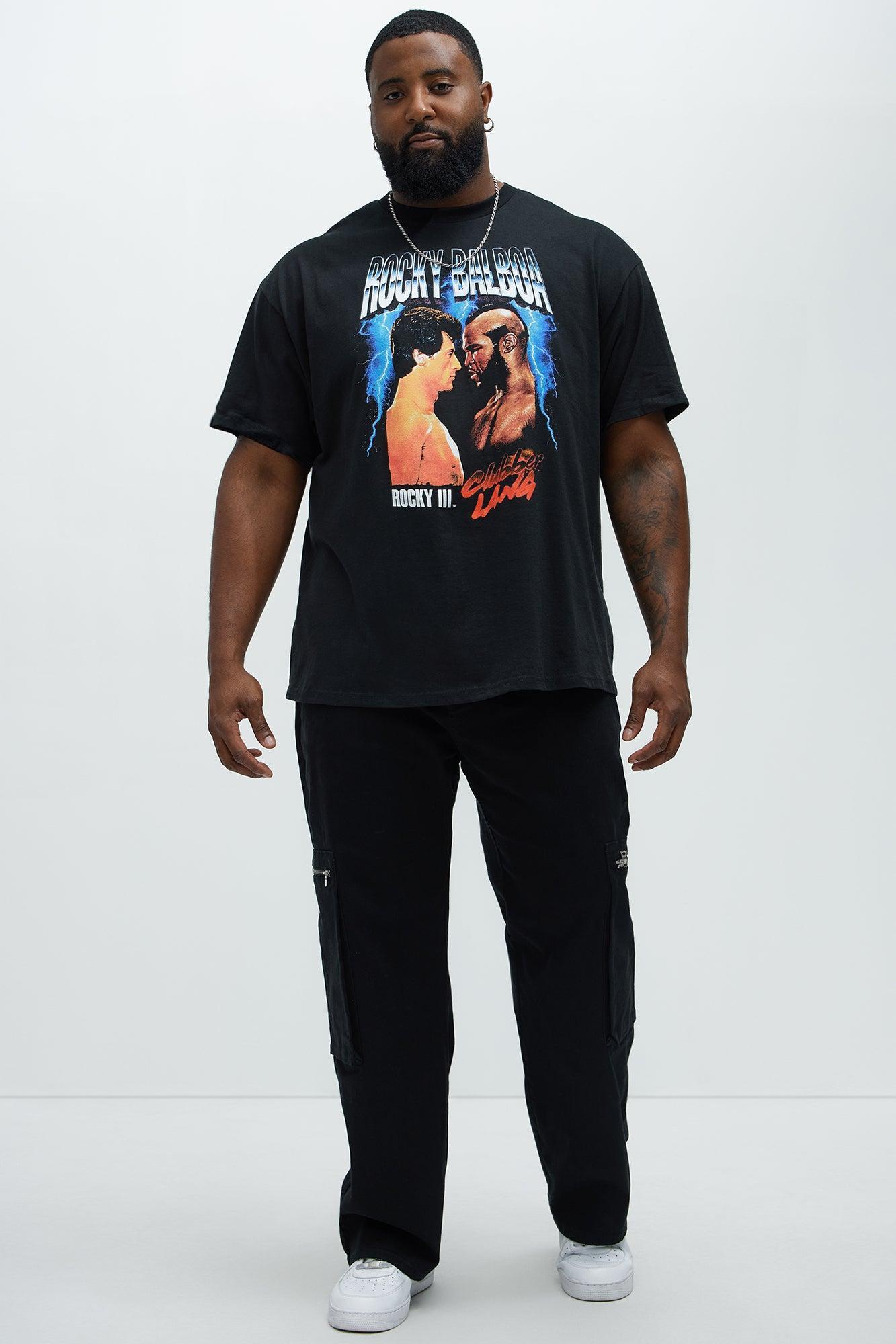 Rocky Vs Balboa Short Sleeve Tee - Black Product Image