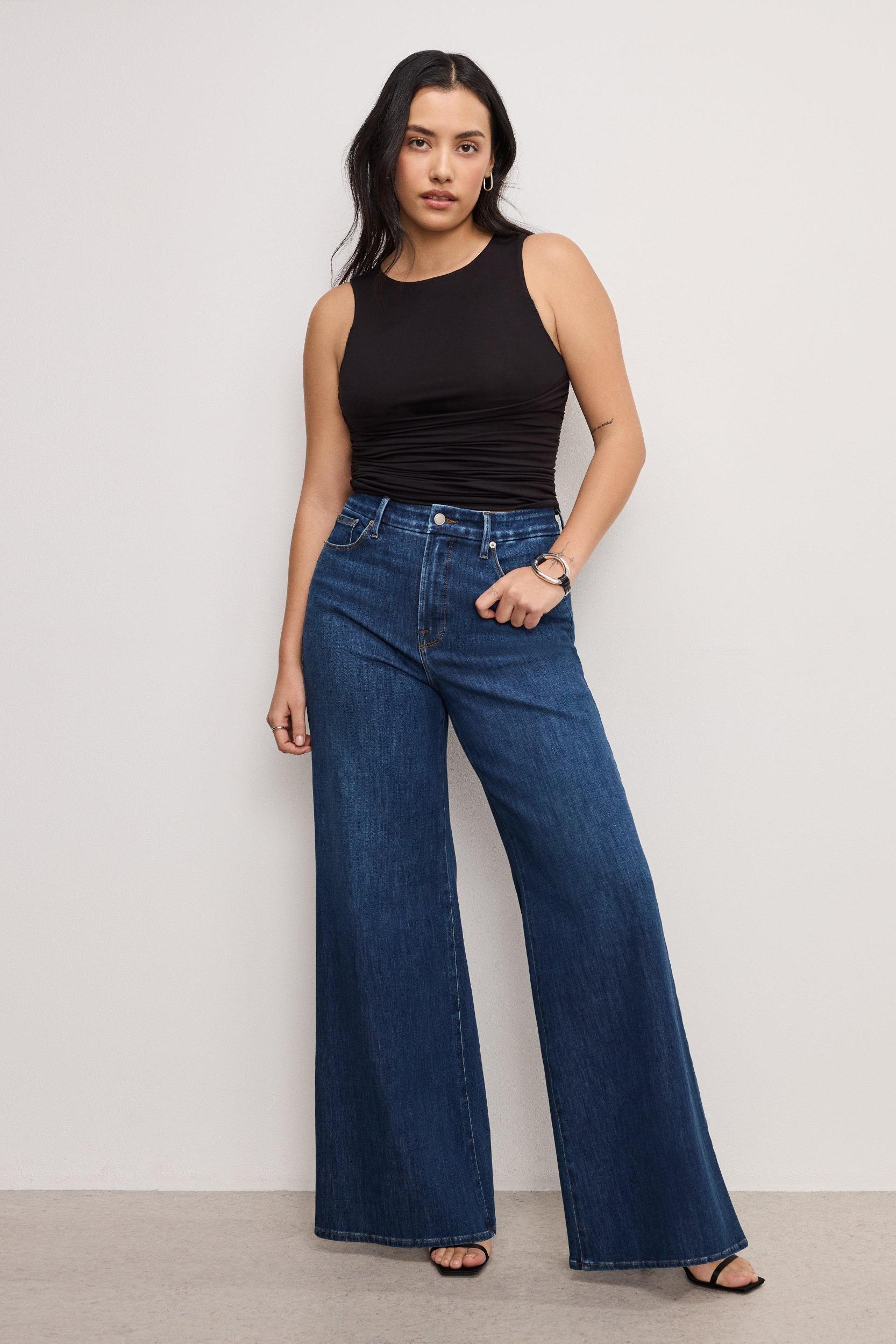 STRETCH JERSEY RUCHED TANK TOP | BLACK001 Product Image