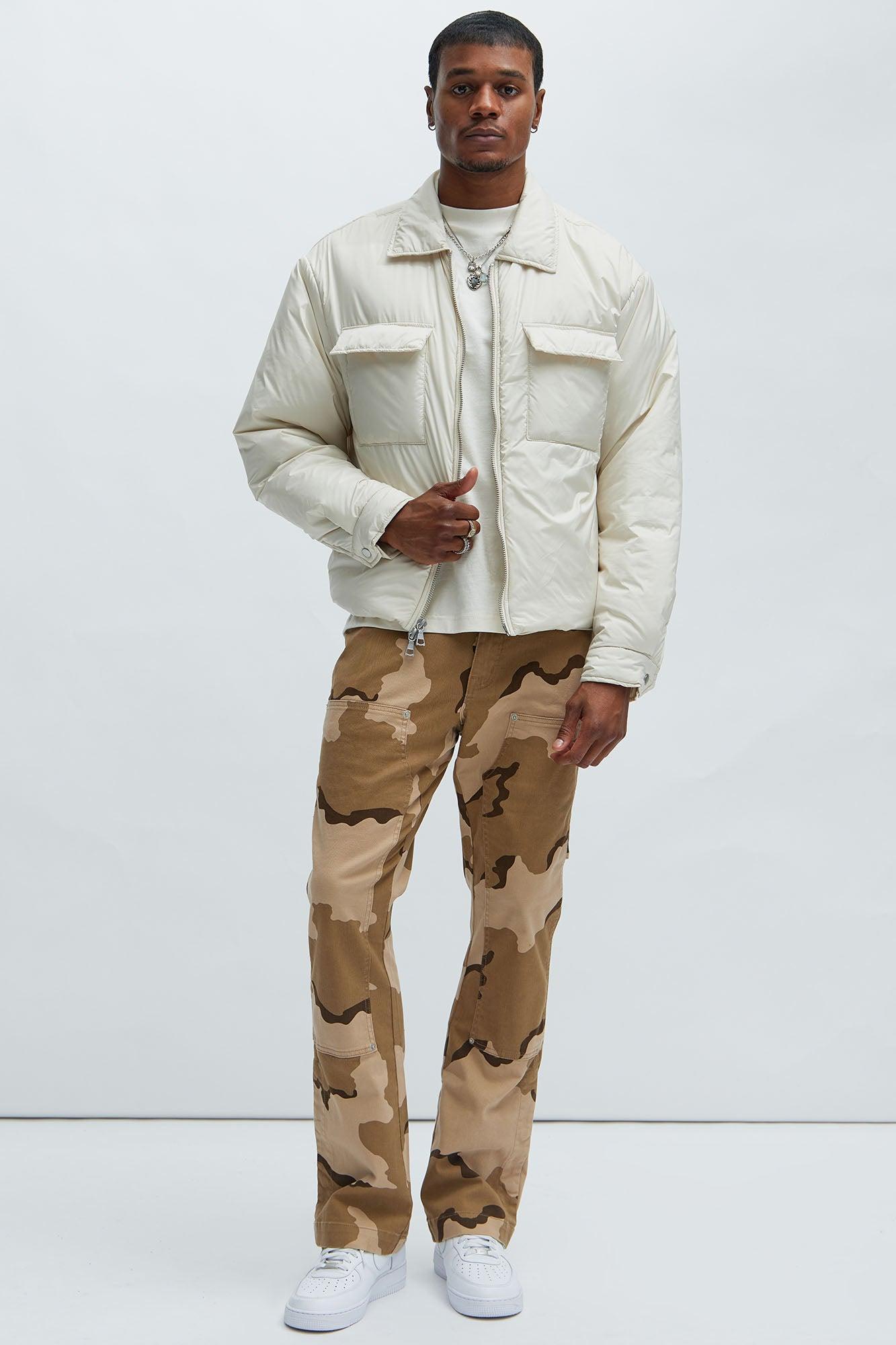 York Puffer Jacket - Off White Product Image