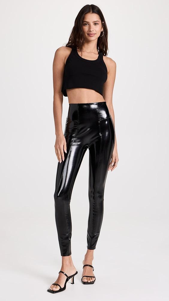 SPANX Faux Patent Leather Leggings | Shopbop Product Image