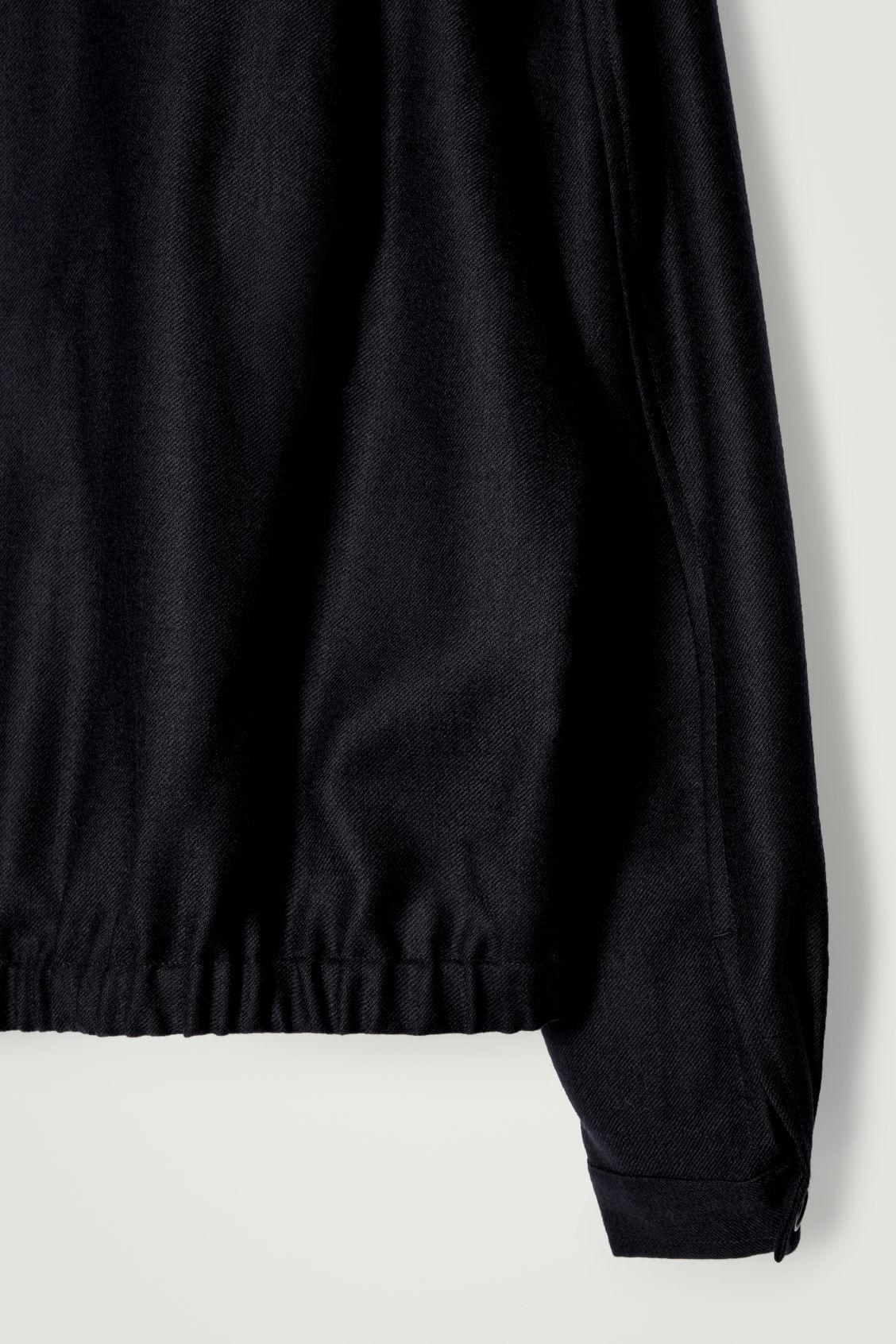 WOOL-FLANNEL OVERSHIRT Product Image