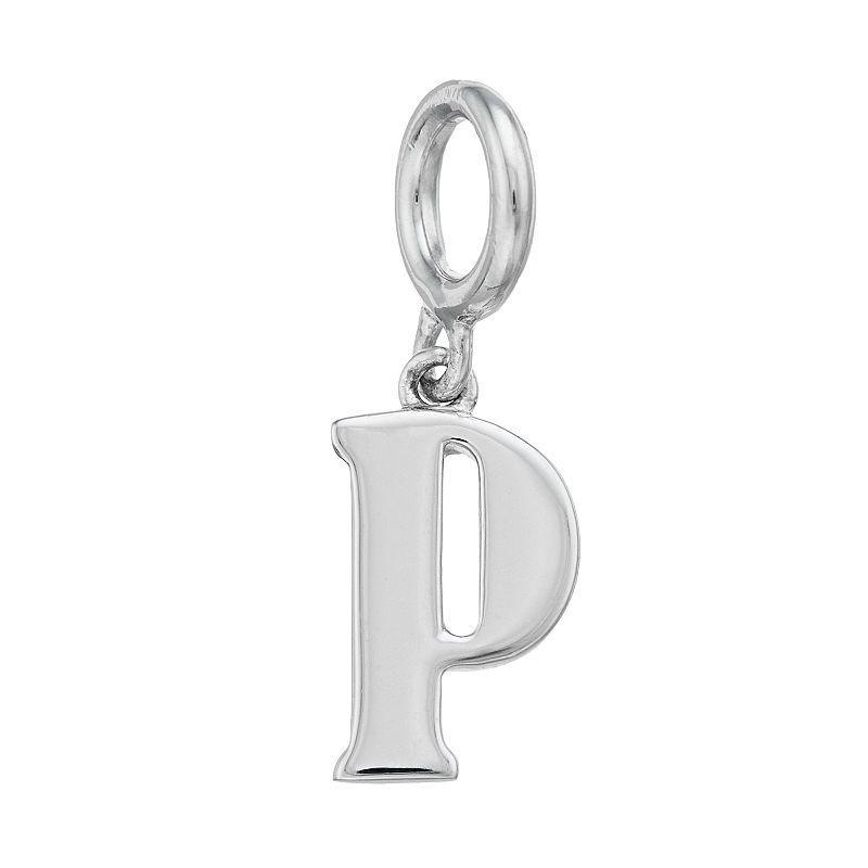 Lavish by TJM Sterling Silver Initial Letter Charm, Womens, Sterling Z Product Image