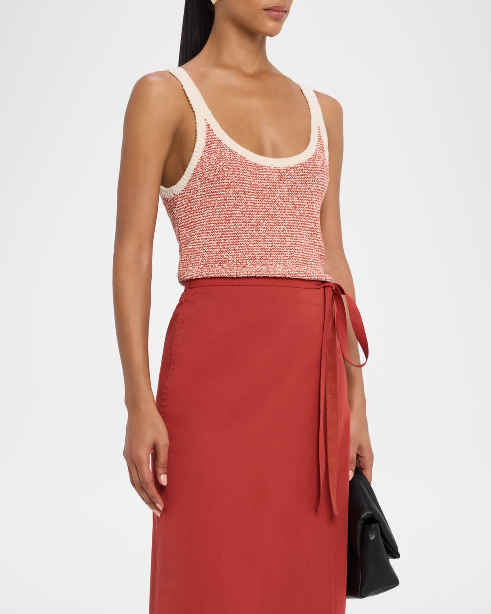 Stripe Scoop-Neck Tank Top  Product Image