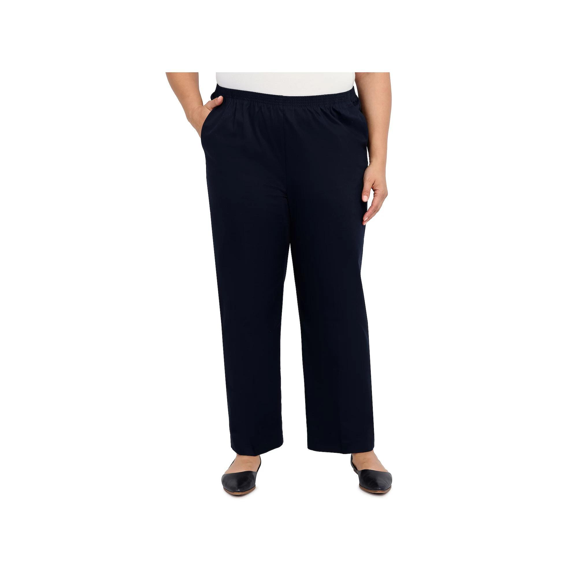 Plus Size Alfred Dunner Pants, Womens Blue Product Image