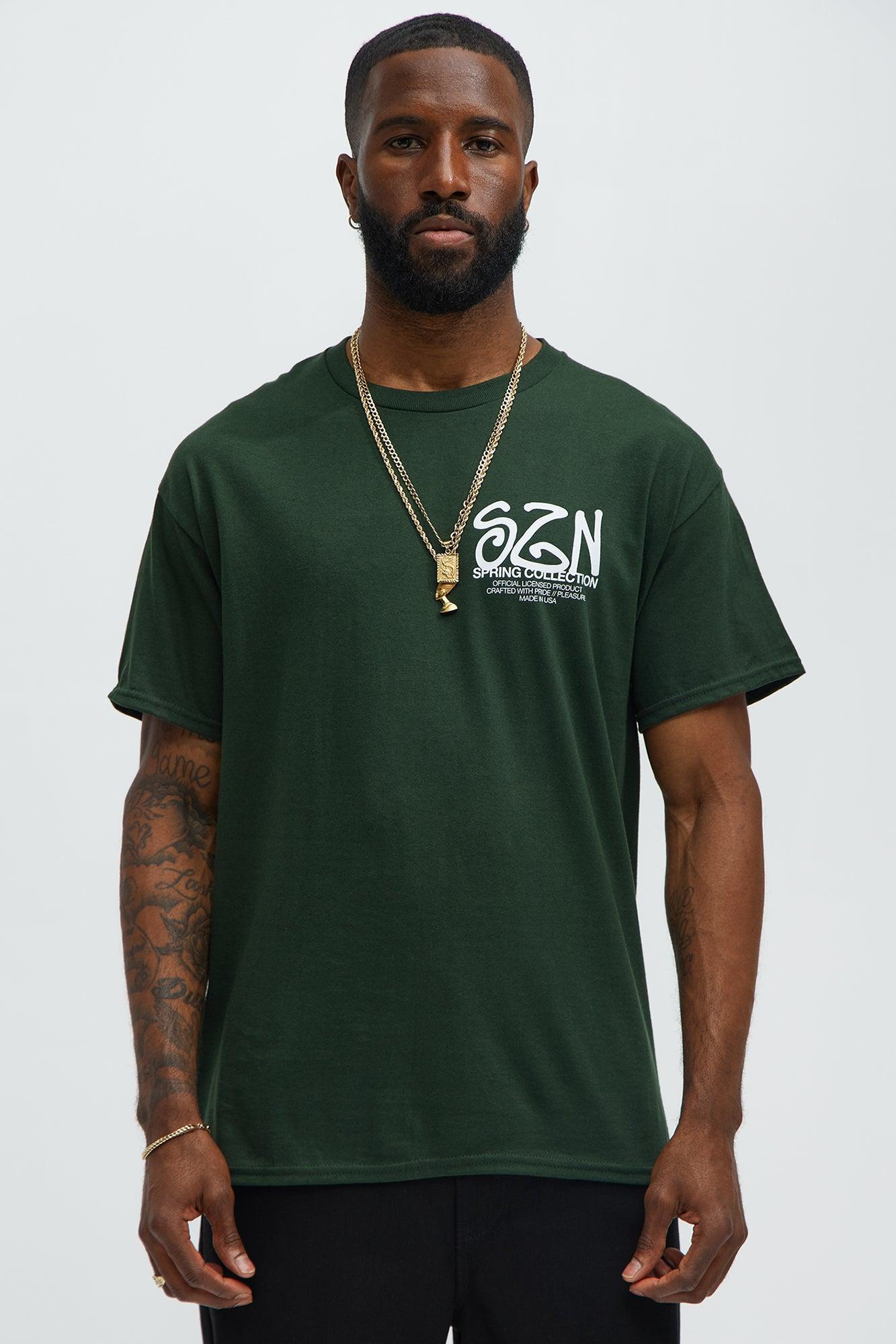 SZN Spring Short Sleeve Tee - Green Product Image