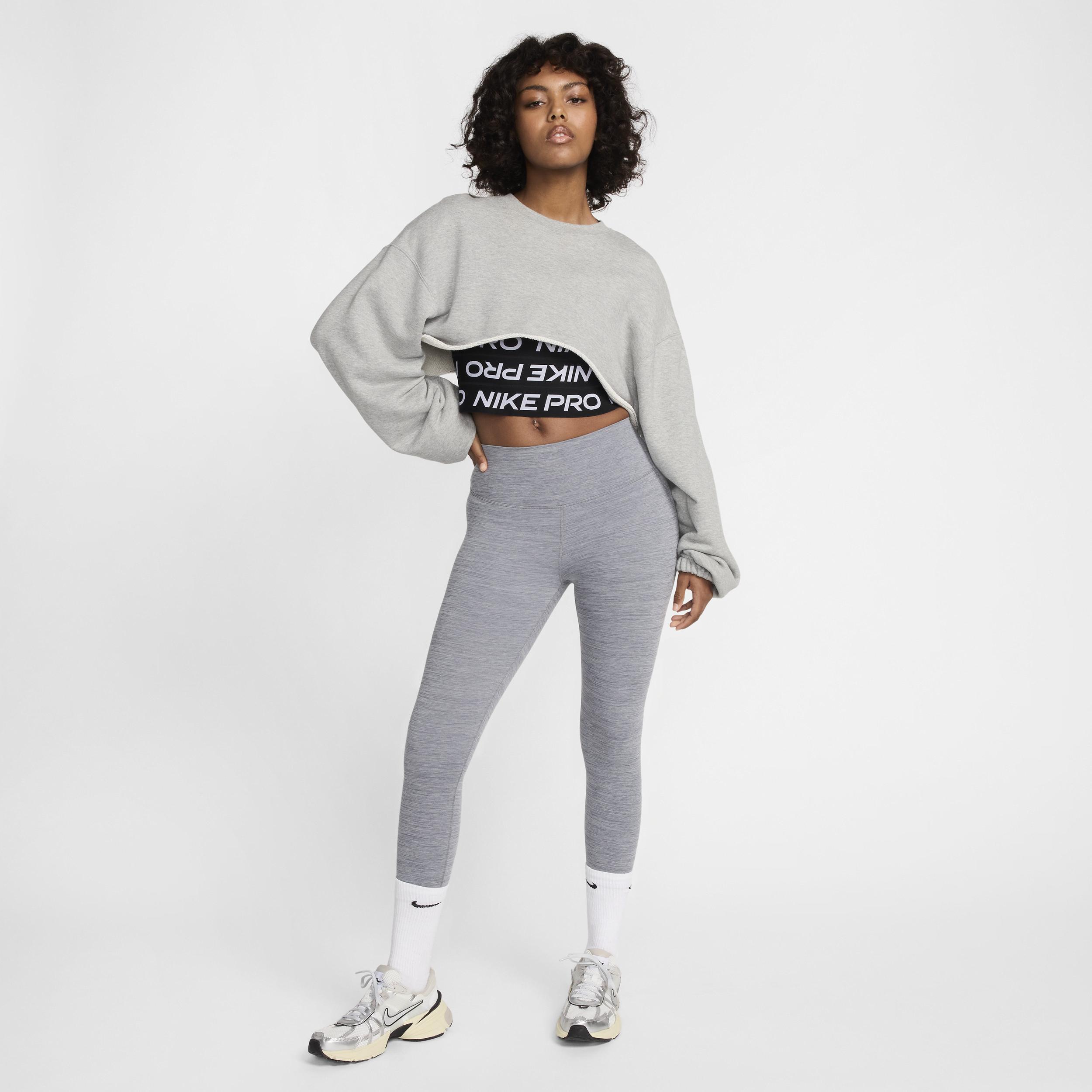 Nike Womens One High-Waisted Crop Leggings | FN3236-084 Product Image