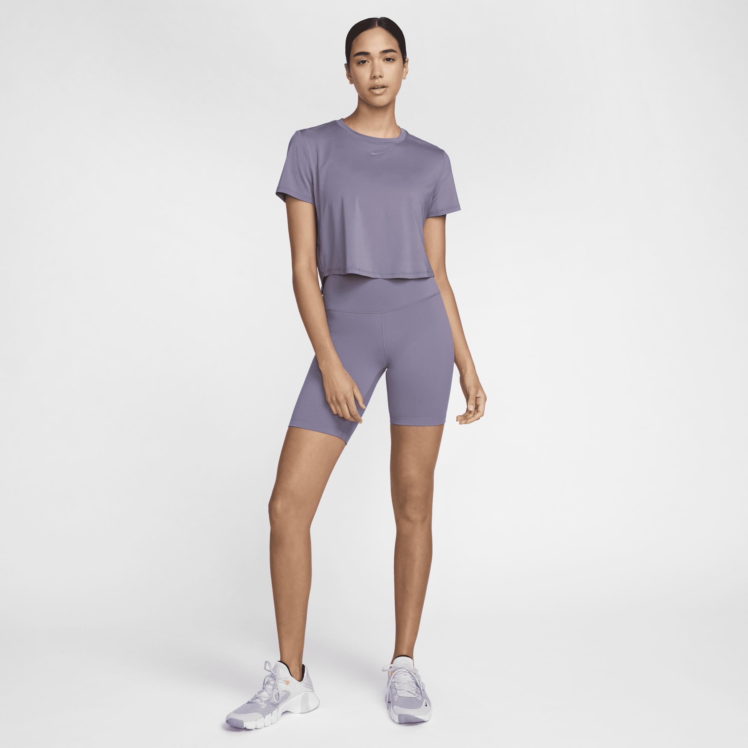 Nike Women's One Classic Dri-FIT Short-Sleeve Cropped Top Product Image