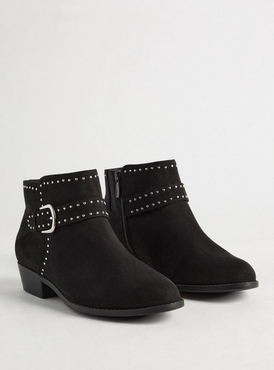 Buckle Ankle Studded Bootie (WW) Product Image