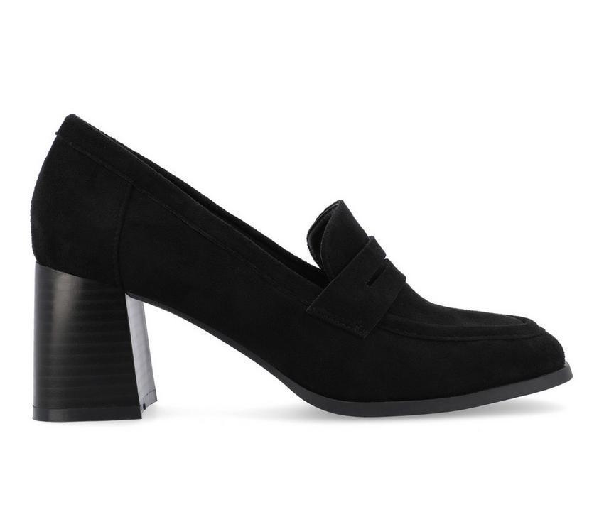 Women's Journee Collection Malleah Block Heel Loafers Product Image