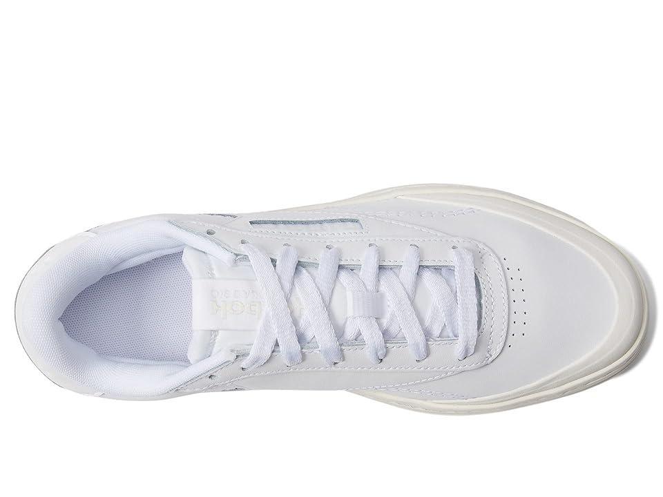 Reebok Lifestyle Women's Club C Double Geo Chalk) Women's Shoes Product Image