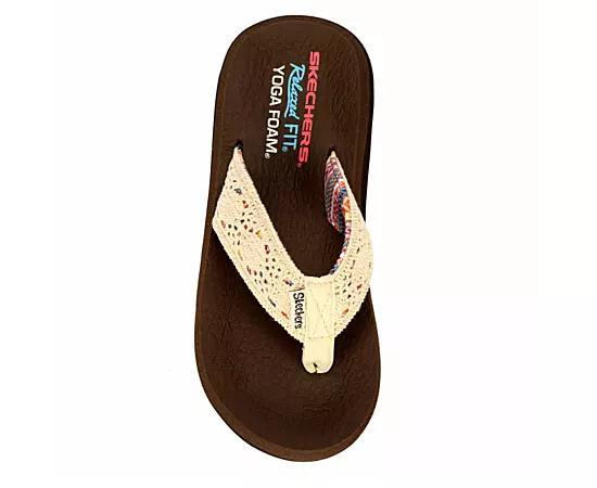 Skechers Womens Asana Flip Flop Sandal Product Image