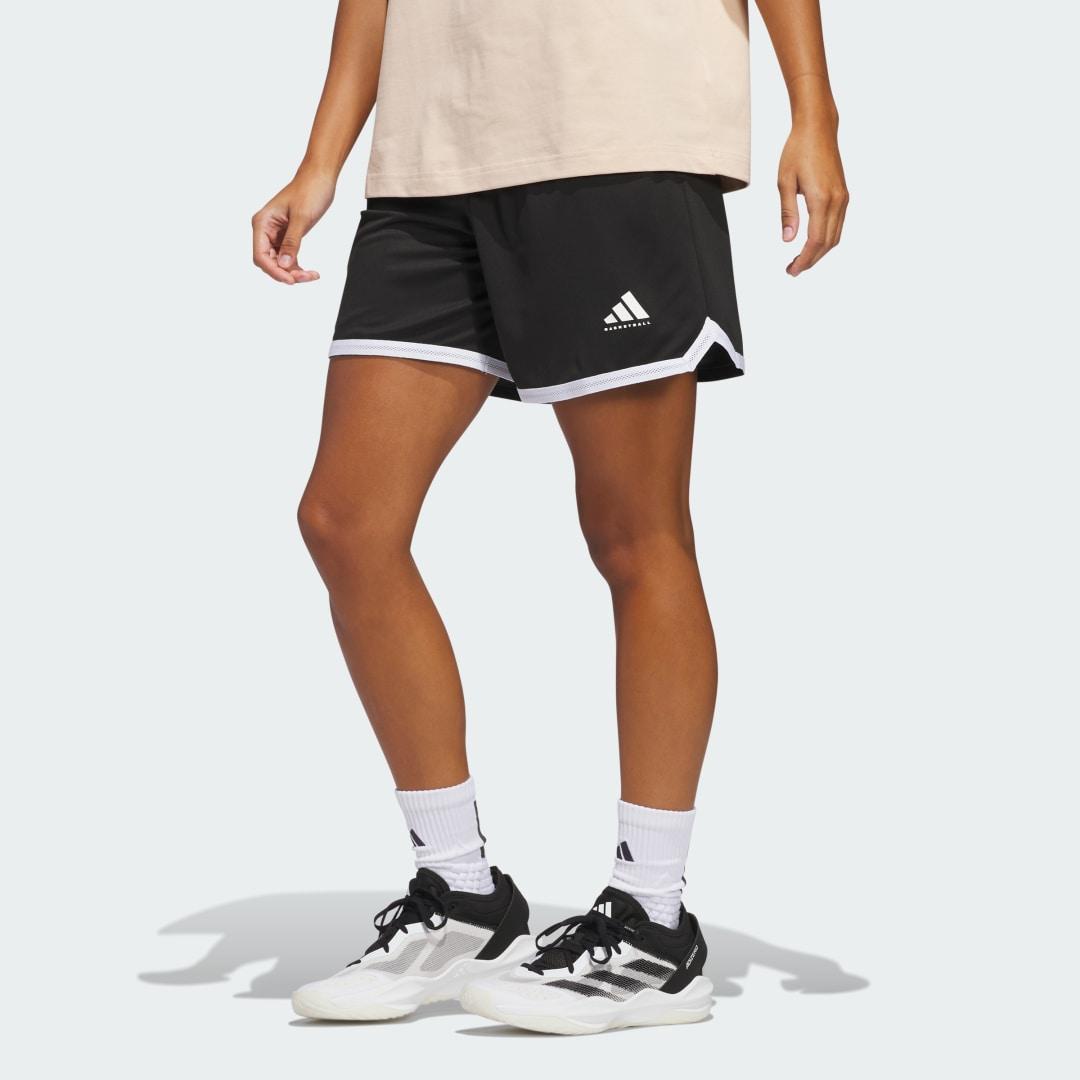 adidas Select Mesh Shorts Black L Womens Product Image