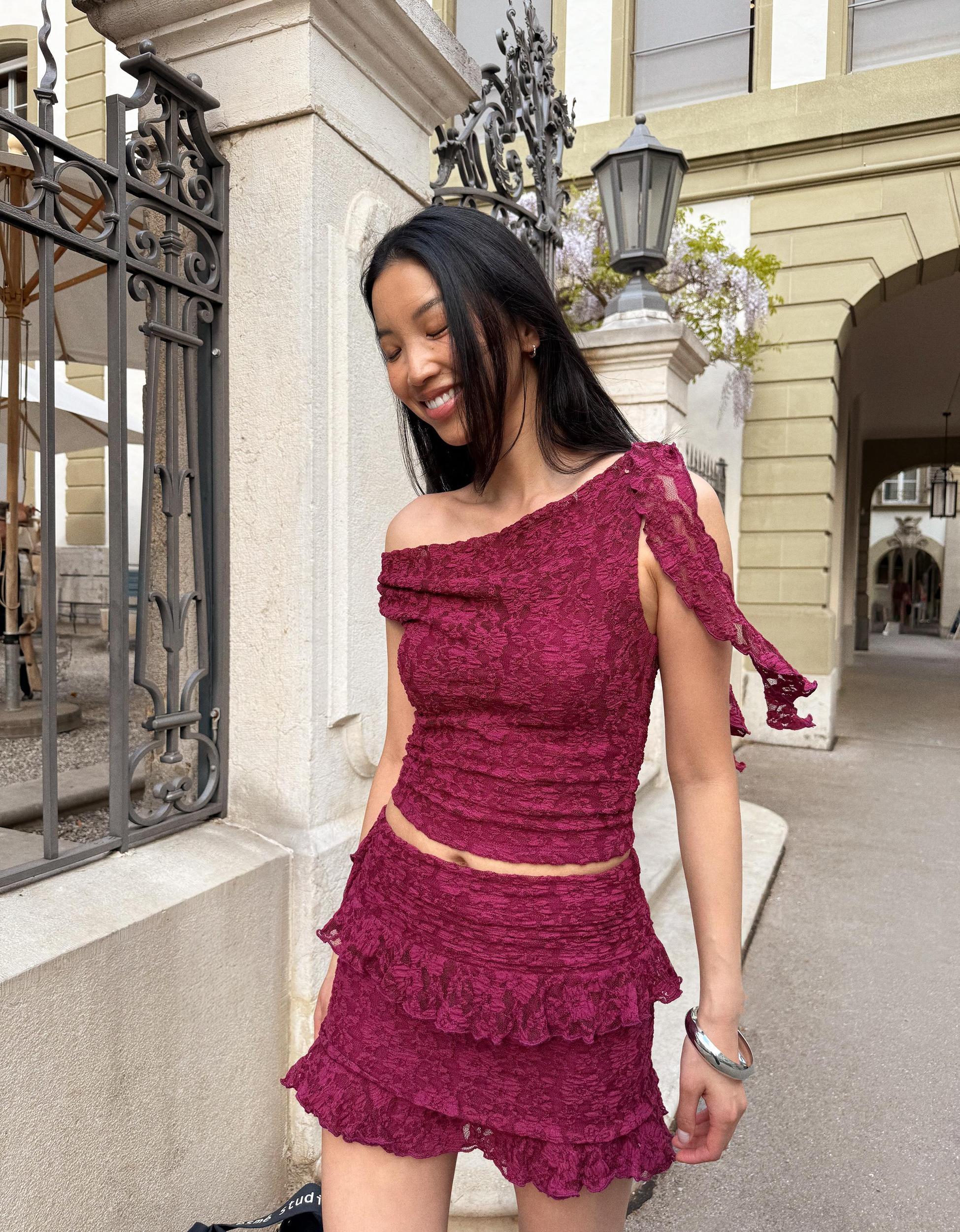 Animal print mini dress with buckle Product Image