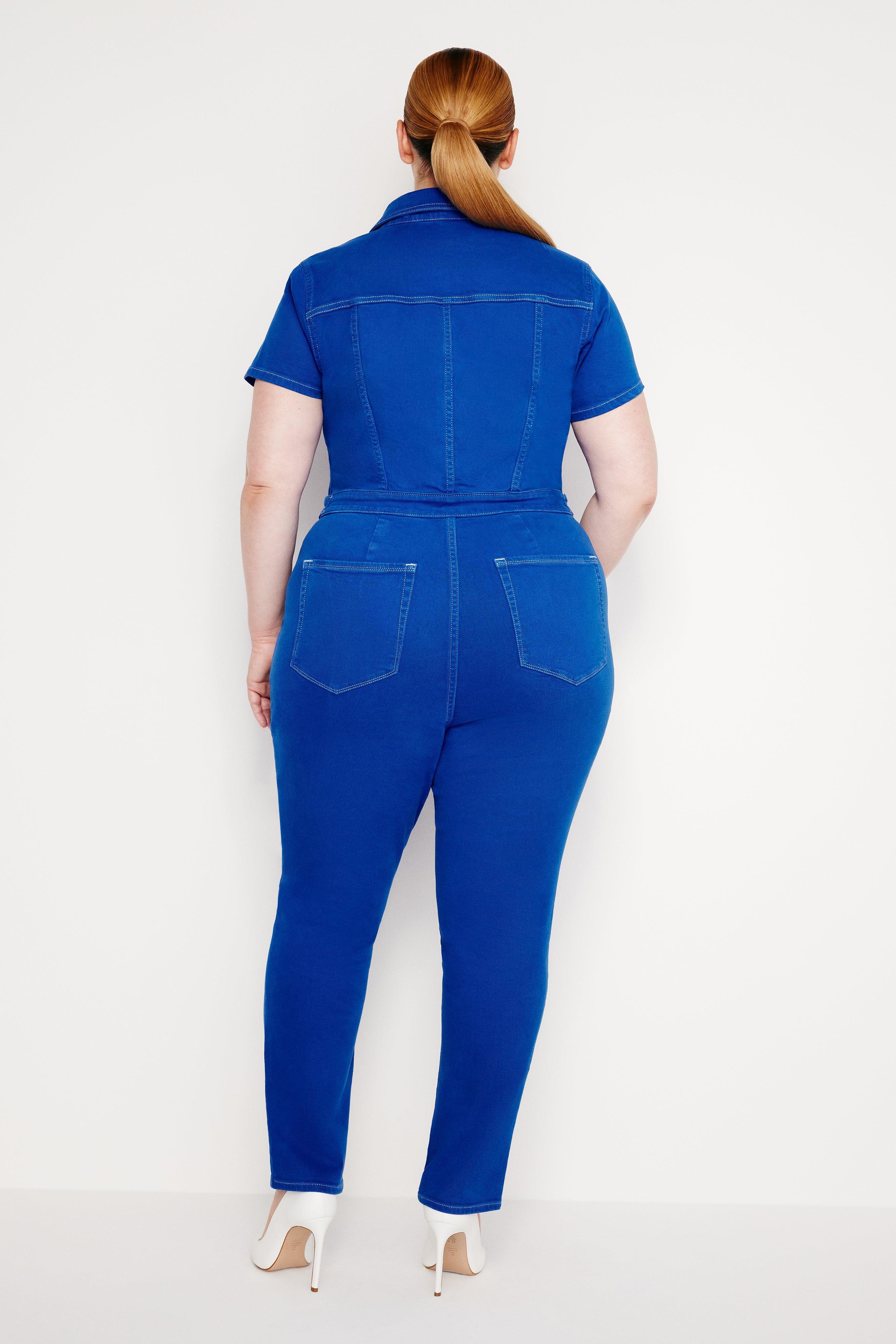 FIT FOR SUCCESS LIGHT COMPRESSION JUMPSUIT | WAVE BLUE002 Product Image