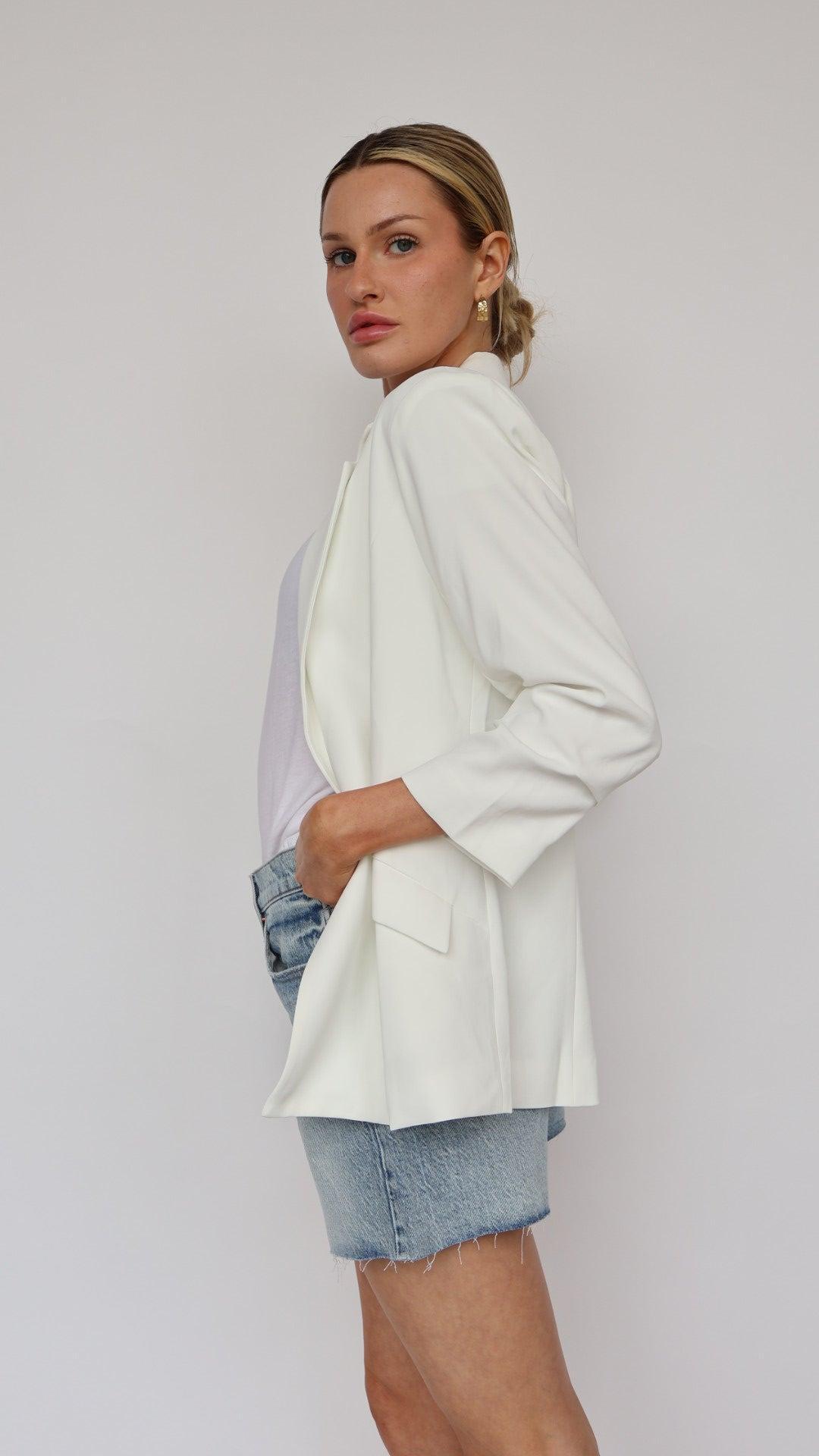 Amy Ruched Blazer Product Image