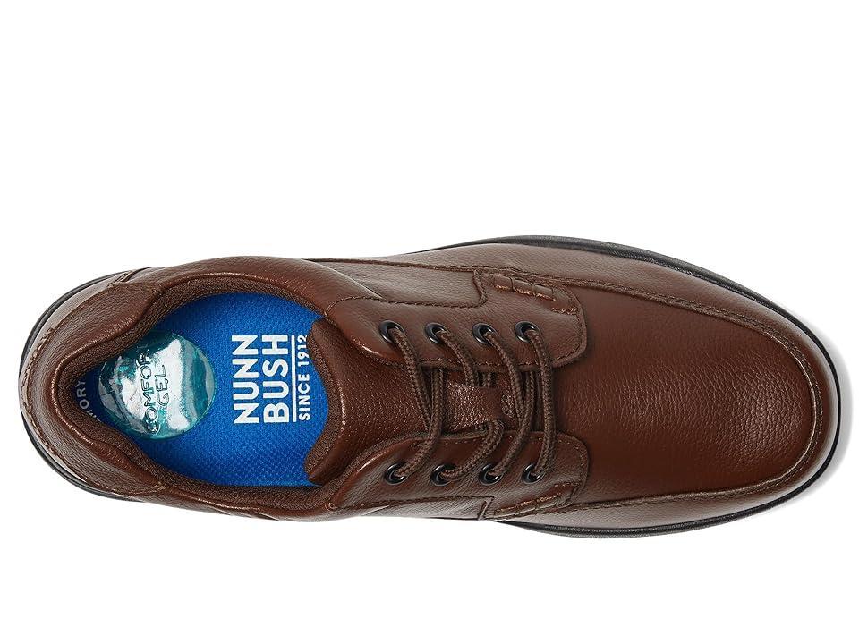 Nunn Bush Cam Oxford Casual Walking Shoe (Cognac Tumbled Leather) Men's Lace up casual Shoes Product Image