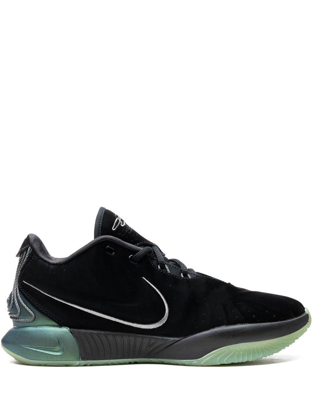 NIKE Men's Lebron Xxi "tahitian" Basketball Shoes In Black/grey Product Image