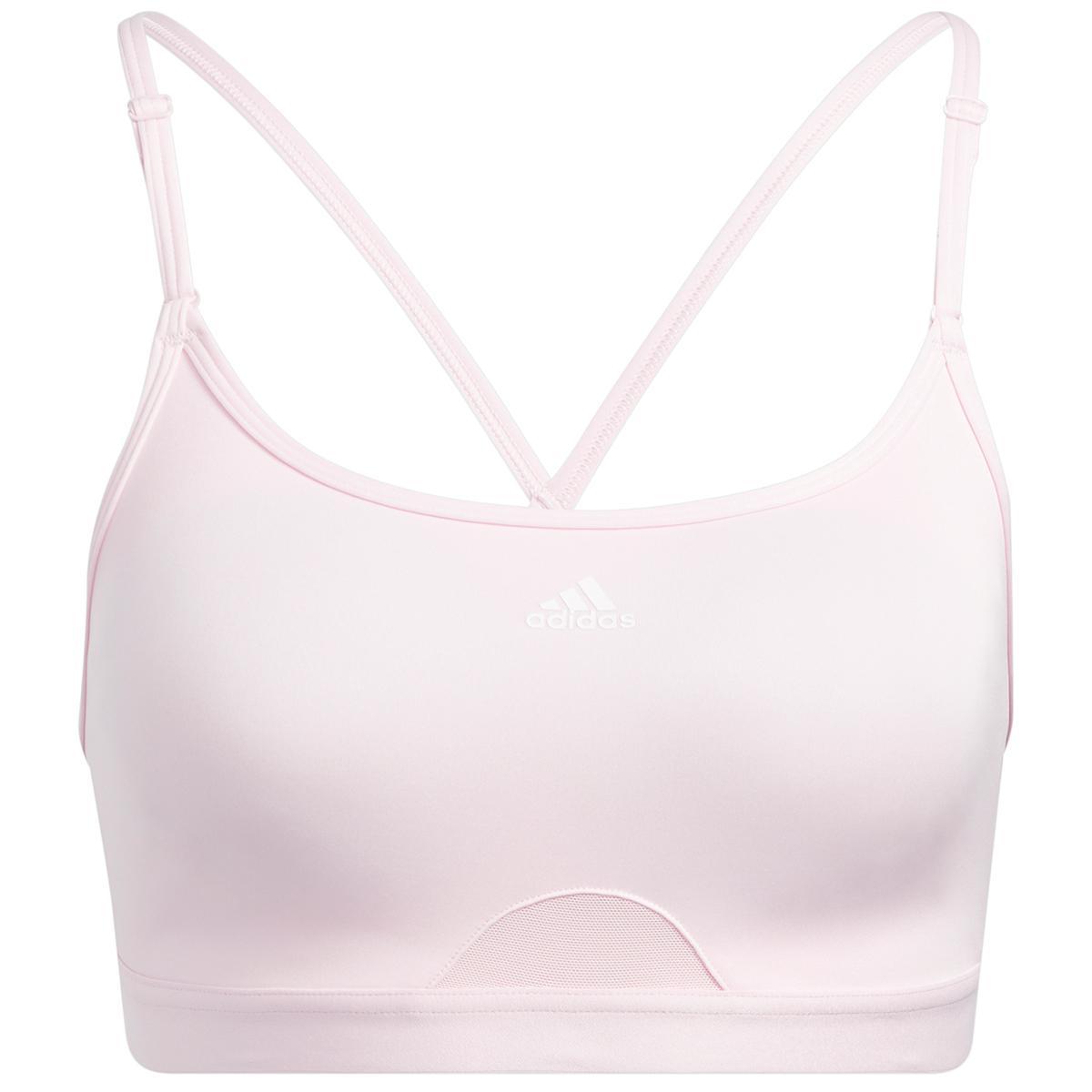 adidas Aeroreact Training Light-Support Padded Sports Bra, Womens Product Image